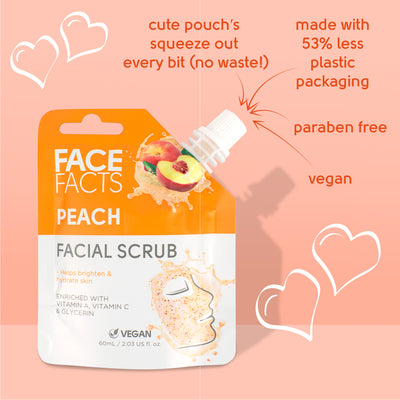 Revitalising Peach Facial Jelly Scrub