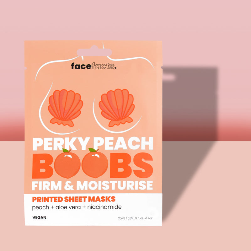 Perky Peach Boob Printed Sheet Masks