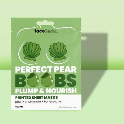 Perfect Pear Boob Printed Sheet Masks